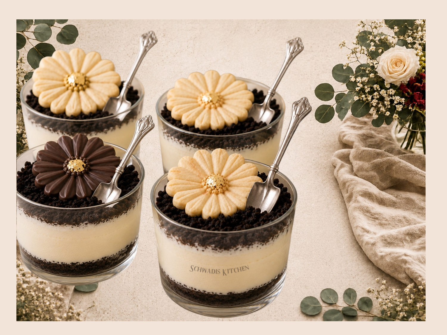 Organic artisan custom desserts and event catering services by Schwadis Kitchen