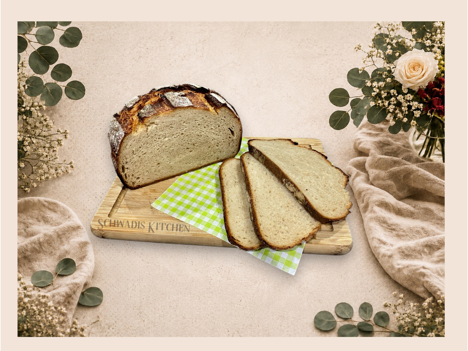 Organic artisan breads and handcrafted pretzels by Schwadis Kitchen